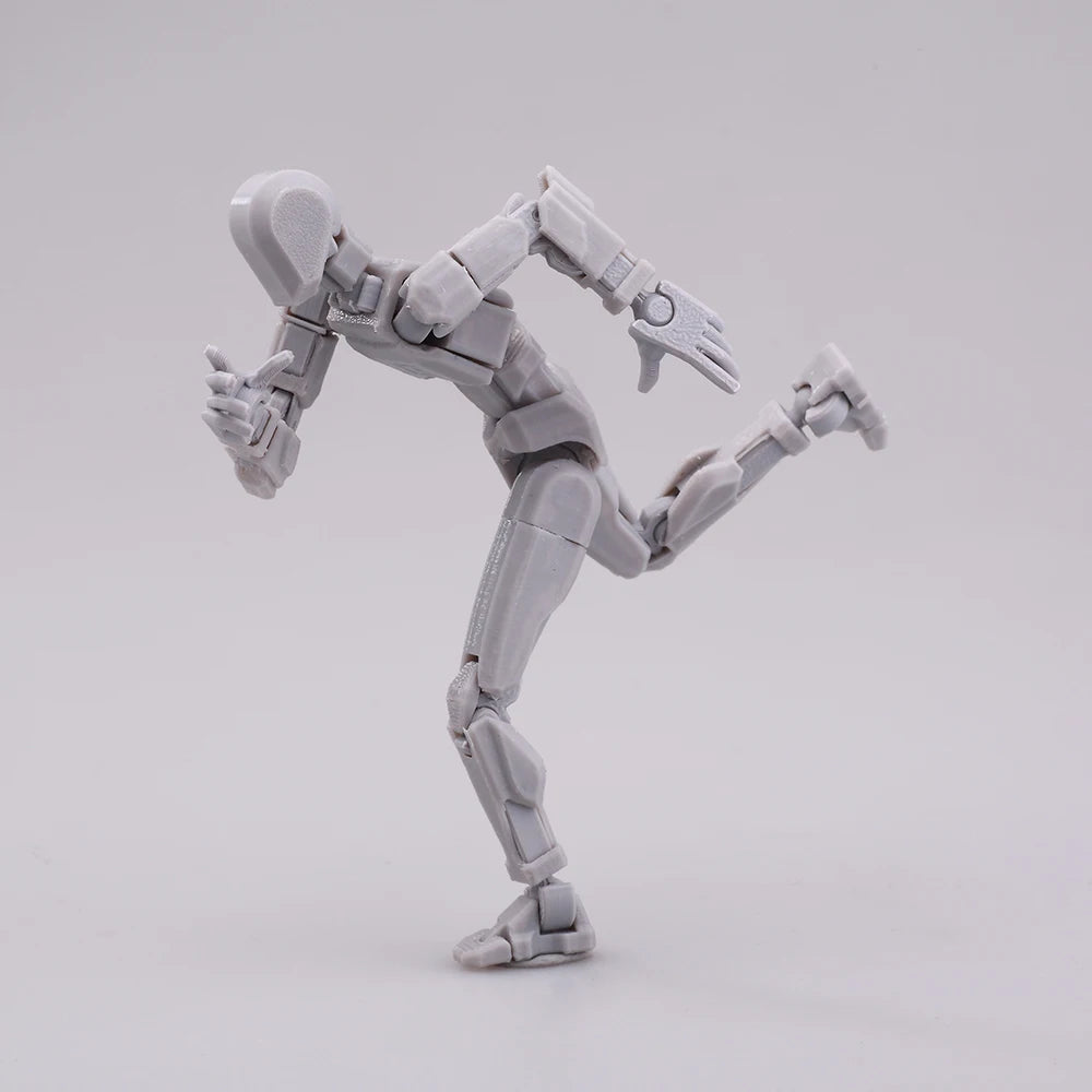 Multi-Jointed Movable Shapeshift Robot 2.0 3D Printed Mannequin Dummy 13 Action Figures Toys Kids Adults Parent-children Games