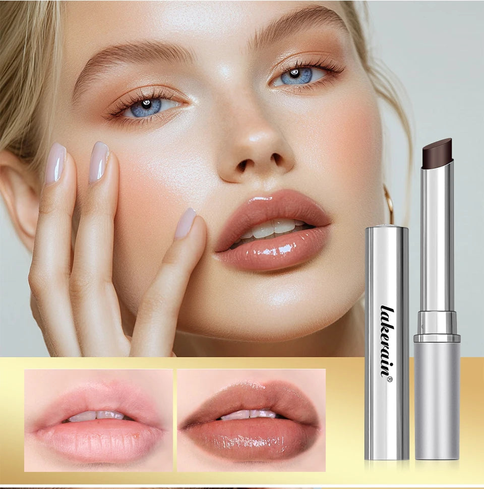 Black Honey Lipstick Long Lasting Moisturizing Natural Lip Plumper Makeup Lip Plumping Gloss Cosmetics Exfoliating for Lip