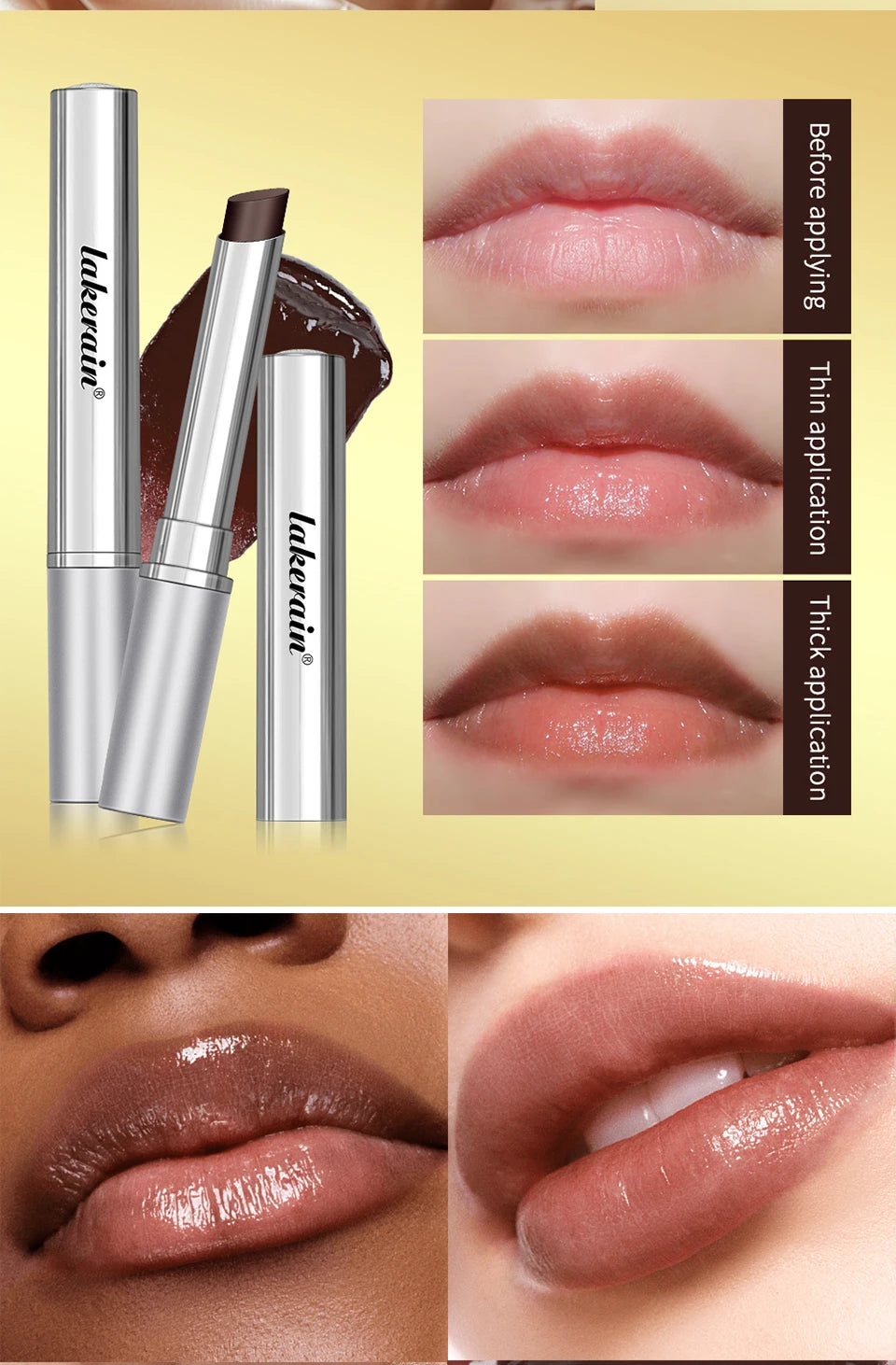 NEW Black Honey Colorless Lip Balm Lipstick Long Lasting Hygienic Moisturizing Lips Plumper Nourish Makeup Lip Care Cosmetics